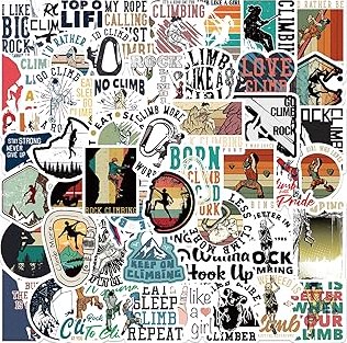 Bonuci 6 Pairs Rock Climbing Socks Novelty Rock Climbing Gifts Running Hunting Socks for Men Women Climbers Christmas product image